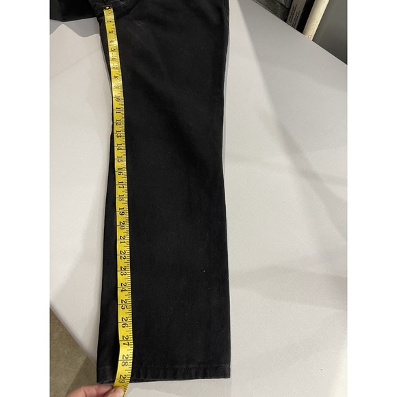 Vintage 90s RRL Double RL Black Denim Jeans Ralph Lauren Men Waist 30 Inseam 29 - Picture 9 of 12